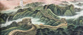 萬里長城圖 The Great Wall of China — original hand-painted Chinese ink landscape by Master Jiang Jinqing (峻清书画)